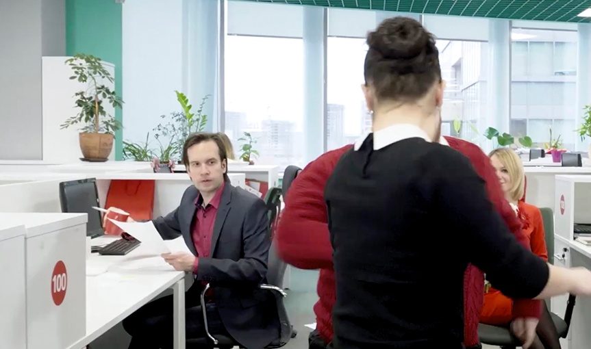 MTS Bank. Role: Office employee