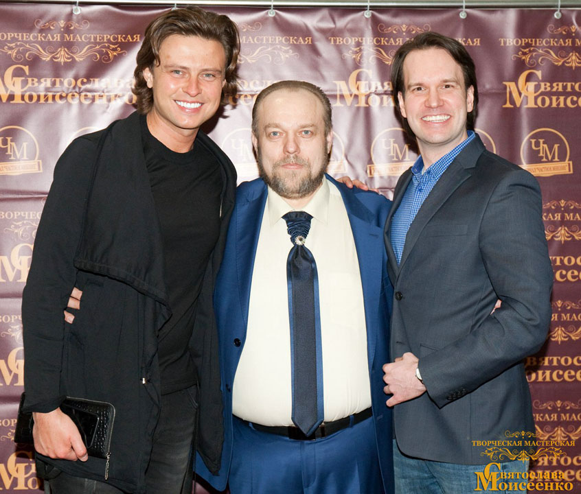 (left to right) Prokhor Shalyapin, Svyatoslav Moiseenko, Alexey Molyanov