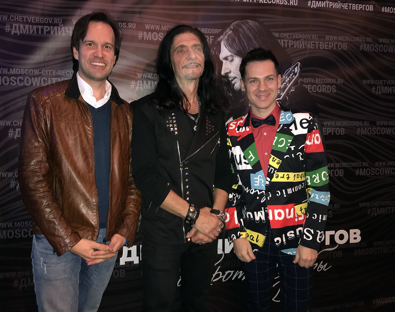 (left to right) Alexey Molyanov, Dmitry Chetvergov, Andrey Yurets